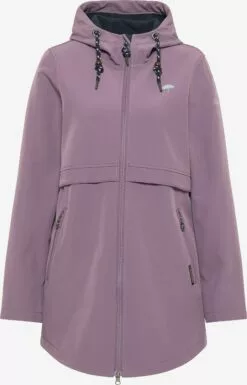 Schmuddelwedda Manteaux De Pluie Manteau Fonctionnel Femme Violet Foncé
