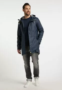 Schmuddelwedda Vestes De Mi-saison Parka Mi-saison Homme Marine -Schmuddelwedda Ventes 5fc0da9732dbcac224958839d9a6e564