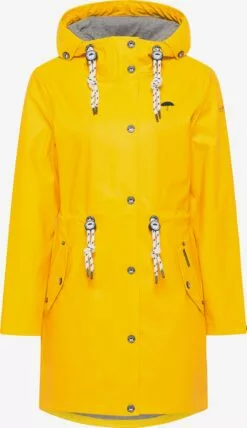 Schmuddelwedda Manteaux De Pluie Manteau Fonctionnel Bridgeport Femme Jaune