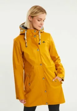 Schmuddelwedda Manteaux De Pluie Manteau Fonctionnel Femme Curry -Schmuddelwedda Ventes 621ce1d7404883deb5a853a17f0b3ee0