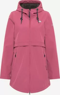 Schmuddelwedda Manteaux De Pluie Manteau Fonctionnel Femme Rose Foncé