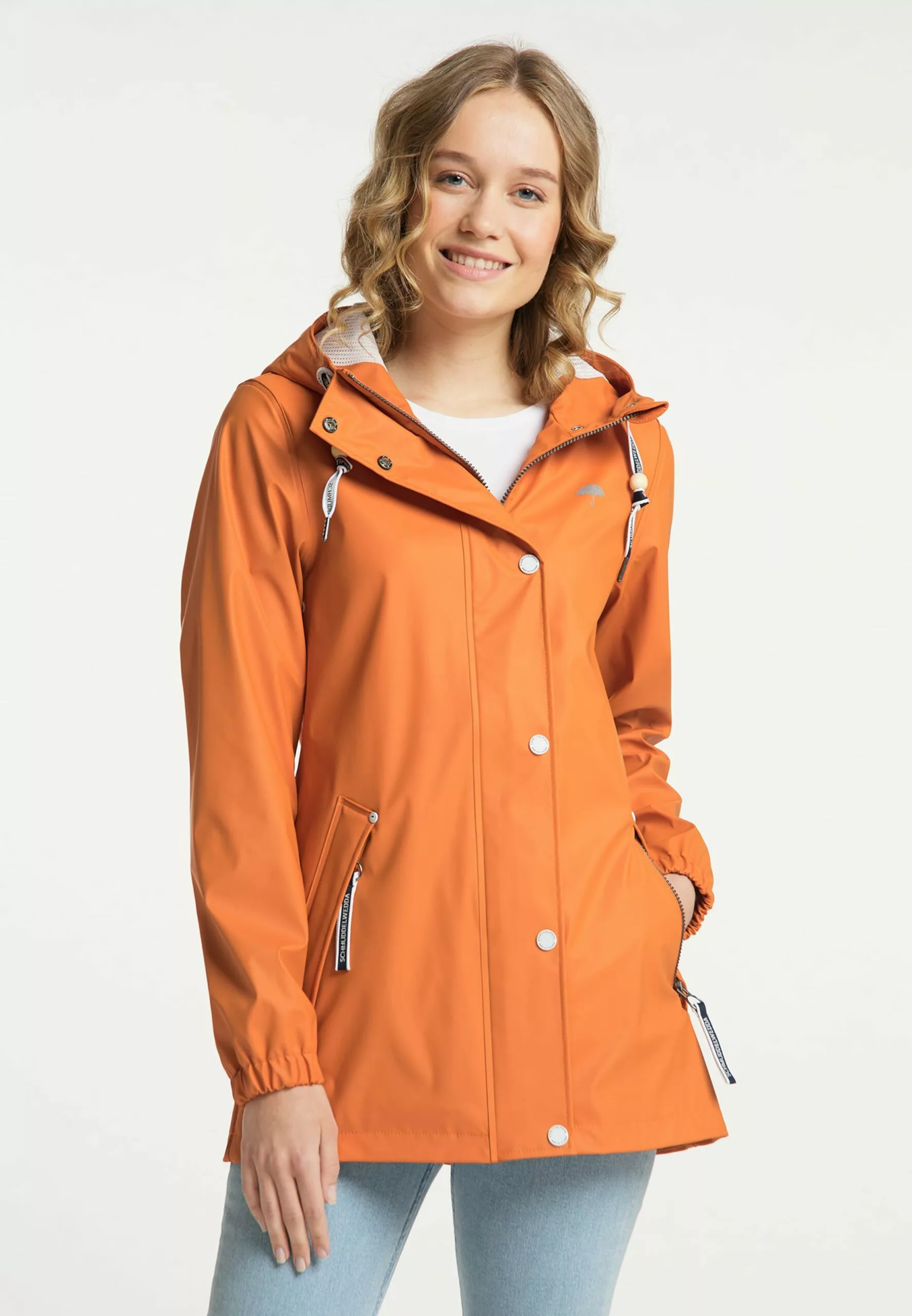 Schmuddelwedda Vestes Dextérieur Veste Fonctionnelle Femme Orange 4 Schmuddelwedda Vestes Dextérieur Veste Fonctionnelle Femme Orange – Image 2