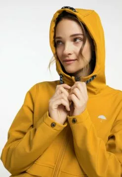 Schmuddelwedda Manteaux De Pluie Manteau Fonctionnel Femme Moutarde -Schmuddelwedda Ventes 66deec2b4dc9c47044ddd48db71c3c26