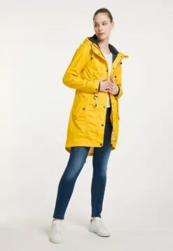 Schmuddelwedda Parkas Parka Mi-saison Femme Citron Vert -Schmuddelwedda Ventes 6746ff61ddab4c8be0bb3ddfb859aed7