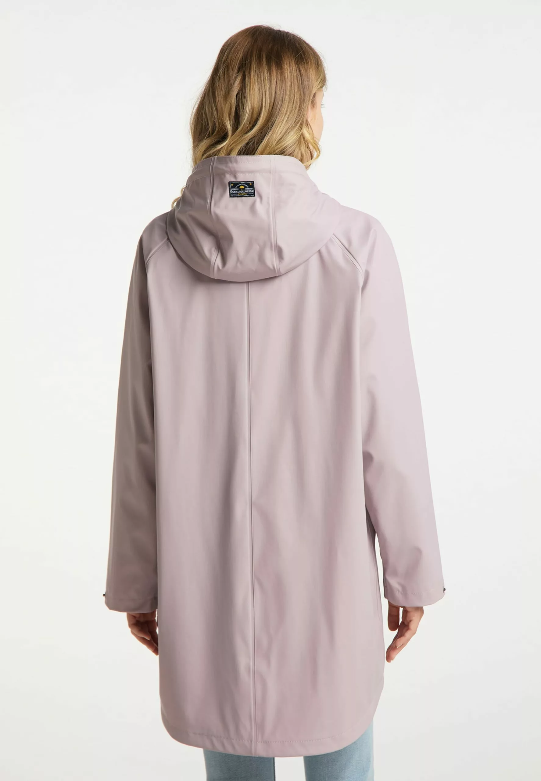 Schmuddelwedda Manteaux De Pluie Manteau Mi-saison Femme Rose Ancienne 5 Schmuddelwedda Manteaux De Pluie Manteau Mi-saison Femme Rose Ancienne – Image 3