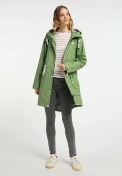 Schmuddelwedda Manteaux De Pluie Manteau Fonctionnel Bridgeport Femme Vert -Schmuddelwedda Ventes 67c2aebd814c14a2c0c2b12a69b44523