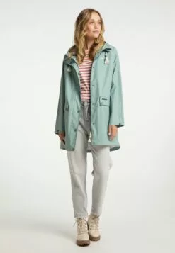 Schmuddelwedda Manteaux De Pluie Manteau Mi-saison Femme Menthe -Schmuddelwedda Ventes 696943ae83d770cbbbd13288603d1b5b