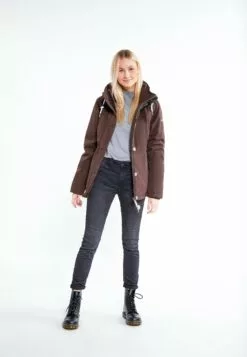 Schmuddelwedda Vestes Dextérieur Veste Fonctionnelle Femme Brun Foncé -Schmuddelwedda Ventes 6d3ba061308c6131e5d09b516ba0463d