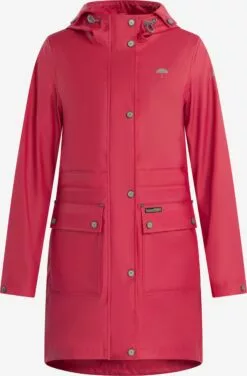 Schmuddelwedda Manteaux De Pluie Manteau Fonctionnel Femme Framboise