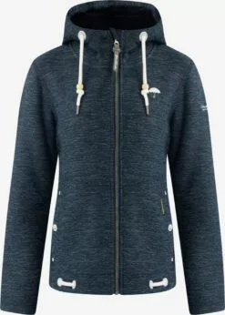 Schmuddelwedda Vestes Dextérieur Veste En Polaire Femme Bleu-gris