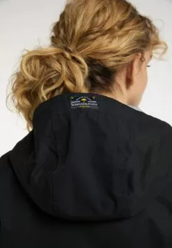 Schmuddelwedda Manteaux De Pluie Manteau Mi-saison Femme Noir -Schmuddelwedda Ventes 7061cdd3b752c215e31b7ad39cf7b826