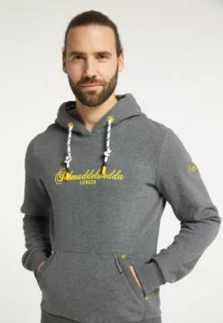 Schmuddelwedda Sweats à Capuche Sweat-shirt Lübeck Homme Gris Foncé / Gris Chiné -Schmuddelwedda Ventes 70e9b69fdffd1f22635a4e4ed5a5ef06