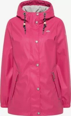 Schmuddelwedda Vestes De Mi-saison Veste Mi-saison Femme Rose Foncé