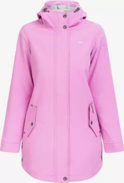 Schmuddelwedda Manteaux De Pluie Manteau Fonctionnel Femme Rose Clair