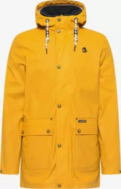 Schmuddelwedda Vestes De Mi-saison Parka Mi-saison Homme Miel