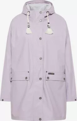 Schmuddelwedda Manteaux De Pluie Manteau Mi-saison Femme Lavande