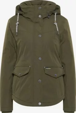Schmuddelwedda Vestes Dhiver Veste D’hiver Femme Olive