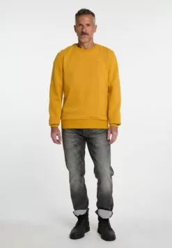 Schmuddelwedda Sweatshirts Sweat-shirt Homme Jaune Dor -Schmuddelwedda Ventes 7dc790e2e418a8cd3540e3b891885c06