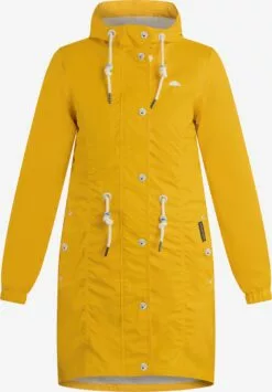 Schmuddelwedda Manteaux De Pluie Manteau Fonctionnel Femme Jaune Foncé