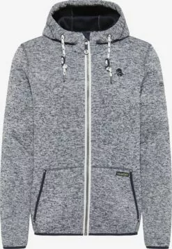 Schmuddelwedda Vestes En Polaire Veste En Polaire Philon Homme Gris / Gris Clair