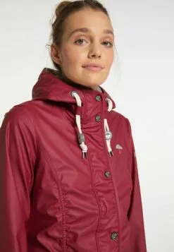 Schmuddelwedda Manteaux De Pluie Manteau Mi-saison Femme Merlot -Schmuddelwedda Ventes 8329e3569fe9fd38e966302695945803