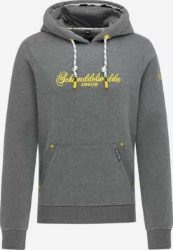 Schmuddelwedda Sweats à Capuche Sweat-shirt Amrum Homme Gris