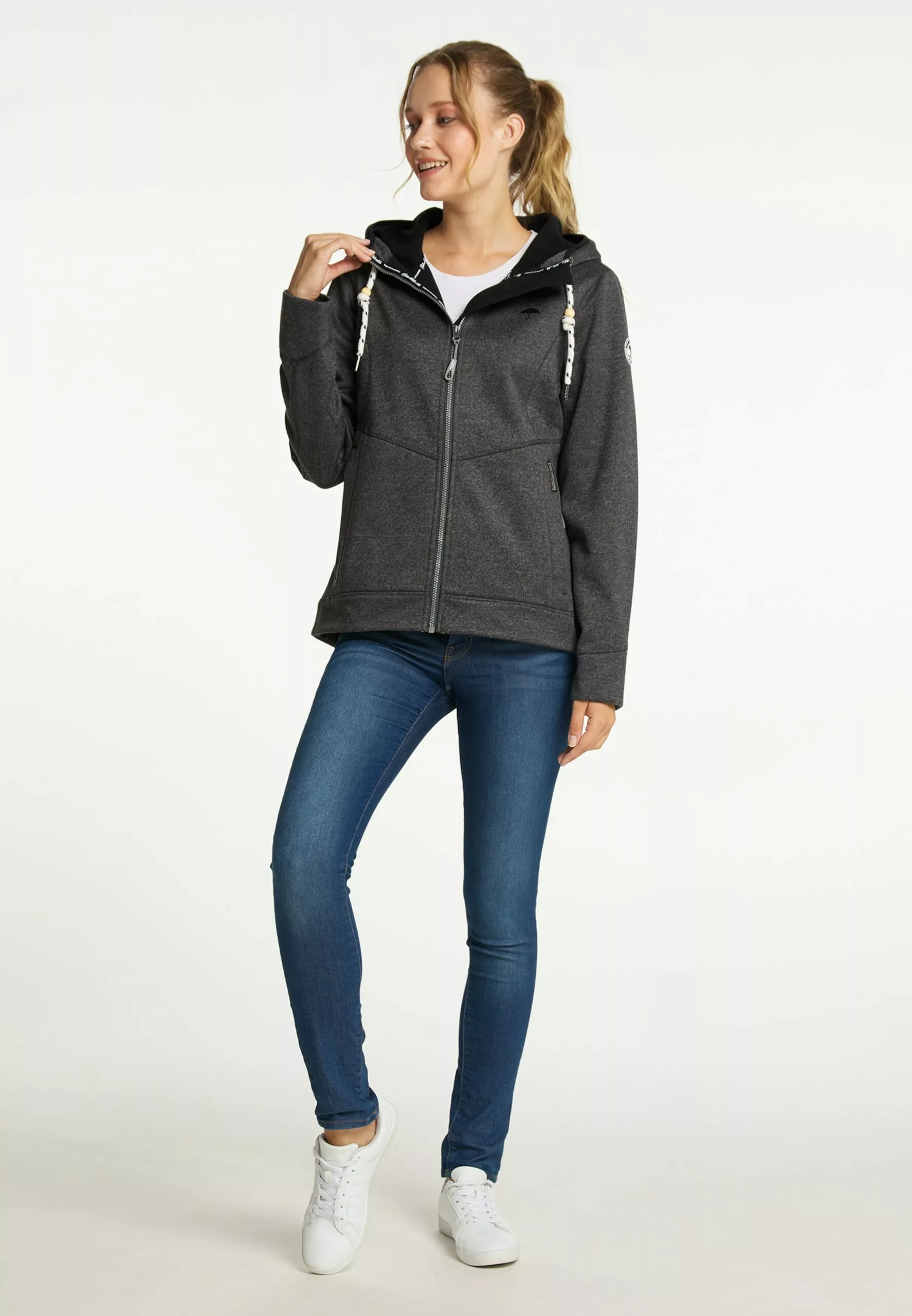 Schmuddelwedda Vestes Dextérieur Veste Fonctionnelle Femme Gris Foncé 6 Schmuddelwedda Vestes Dextérieur Veste Fonctionnelle Femme Gris Foncé – Image 4