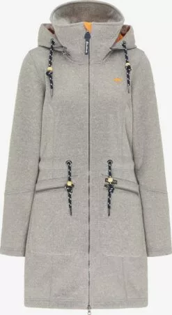 Schmuddelwedda Manteaux De Pluie Manteau Fonctionnel Femme Gris