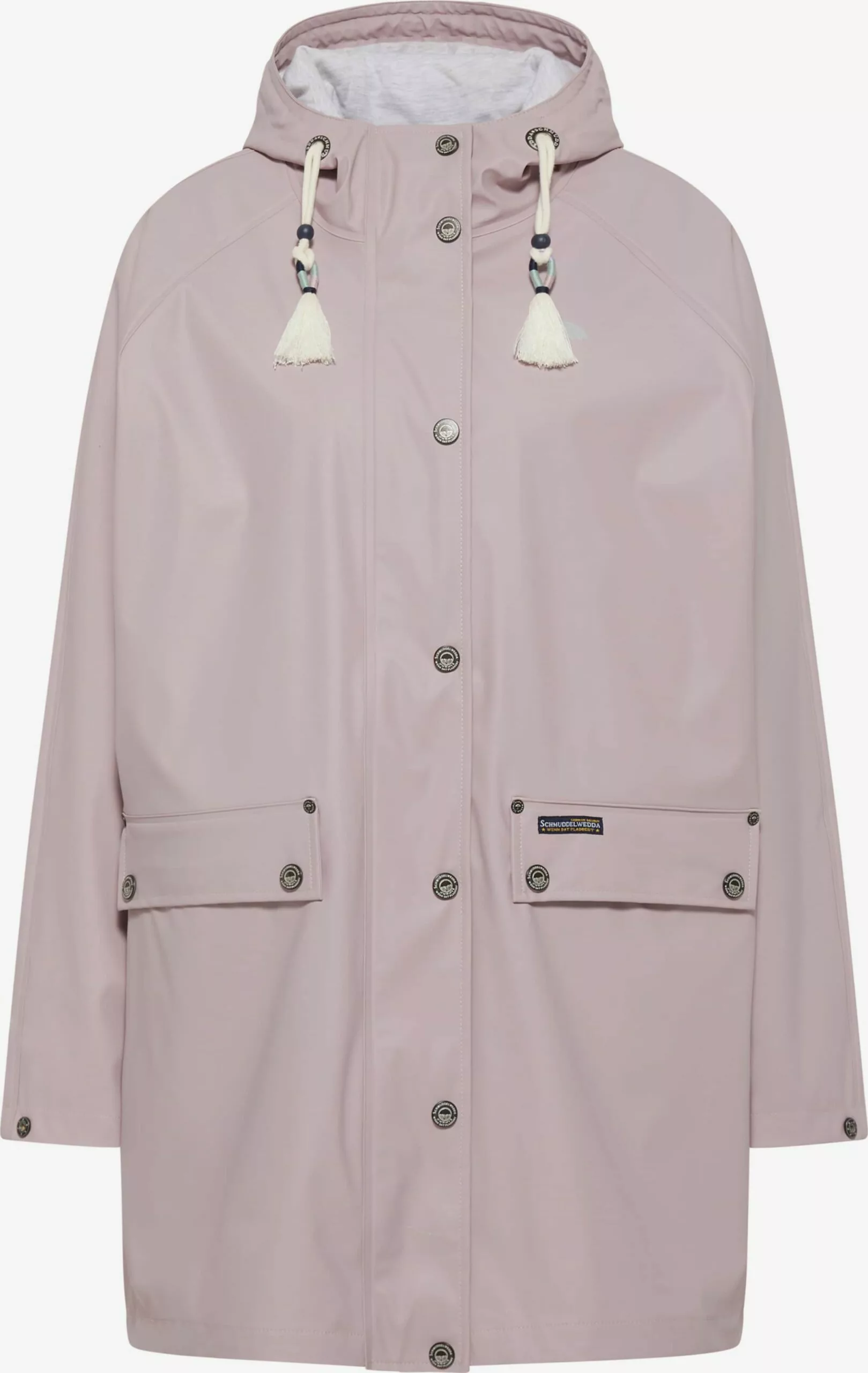 Schmuddelwedda Manteaux De Pluie Manteau Mi-saison Femme Rose Ancienne 3 Schmuddelwedda Manteaux De Pluie Manteau Mi-saison Femme Rose Ancienne