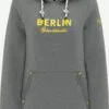 Schmuddelwedda Sweats à Capuche Sweat-shirt Berlin Femme Gris Chiné -Schmuddelwedda Ventes 8e3346aa08869353878609e84f8082c4