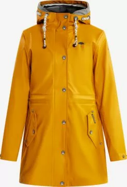 Schmuddelwedda Manteaux De Pluie Manteau Fonctionnel Femme Curry
