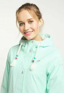 Schmuddelwedda Manteaux De Pluie Manteau Fonctionnel Femme Bleu Clair -Schmuddelwedda Ventes 90eaa909d482aff6a1cb454da60d9988