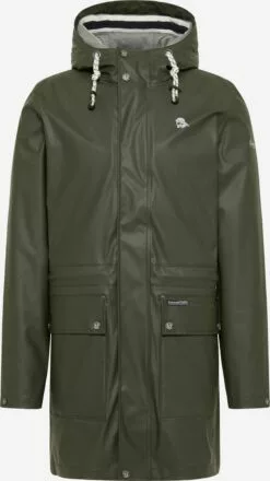 Schmuddelwedda Sweats à Capuche Sweat-shirt Acalmar Homme Olive