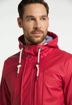 Schmuddelwedda Vestes De Mi-saison Parka Mi-saison Homme Rouge -Schmuddelwedda Ventes 93110413d4124c03bed960dfabc2500c