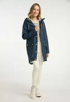 Schmuddelwedda Parkas Parka Mi-saison Femme Marine -Schmuddelwedda Ventes 9399afcf9d514f0830a328bdfac14162