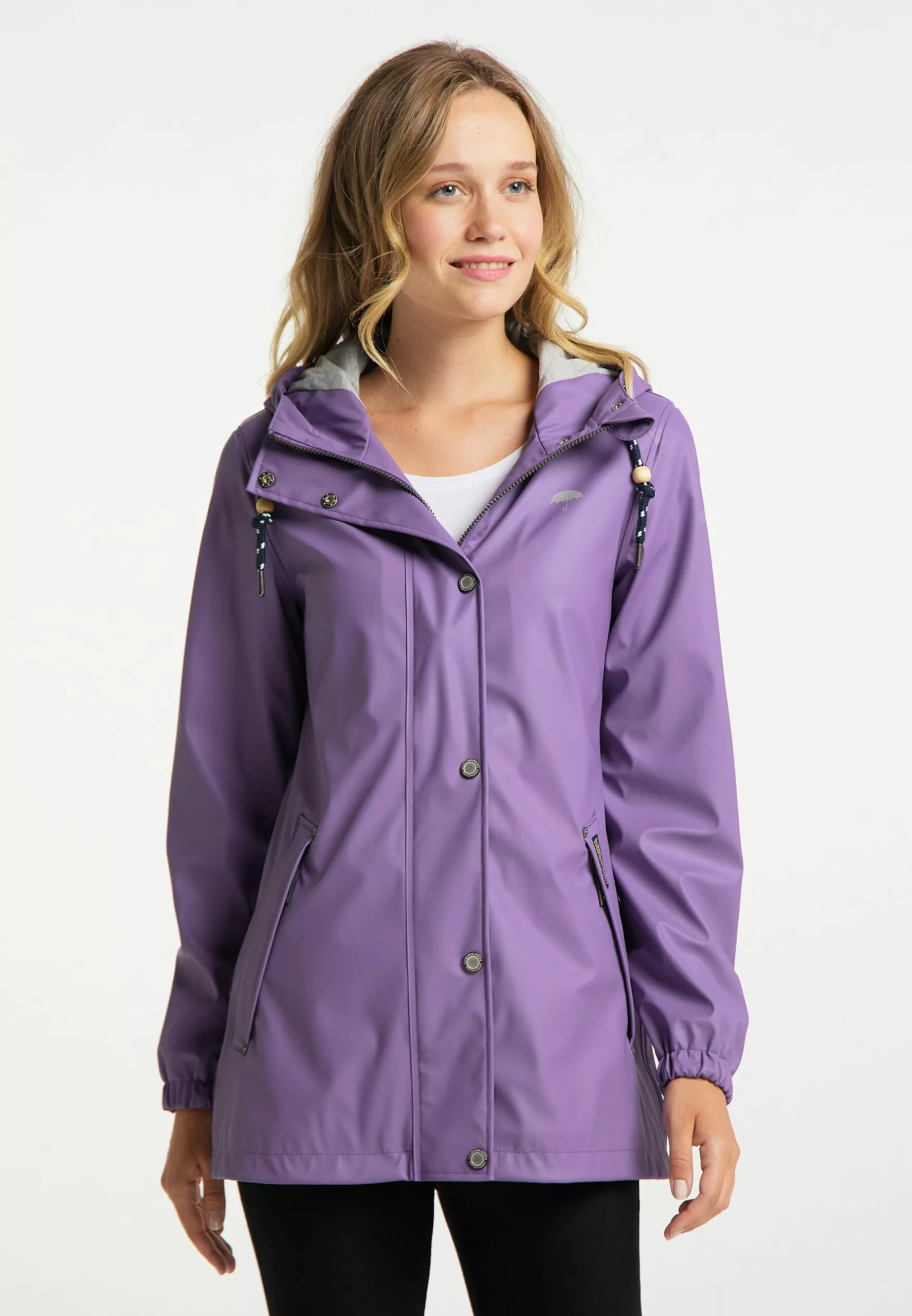 Schmuddelwedda Vestes De Mi-saison Veste Mi-saison Femme Violet Clair 4 Schmuddelwedda Vestes De Mi-saison Veste Mi-saison Femme Violet Clair – Image 2