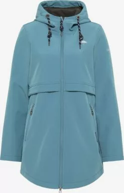 Schmuddelwedda Manteaux De Pluie Manteau Fonctionnel Femme Bleu-gris