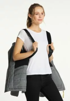 Schmuddelwedda Vestes Dhiver Veste D’hiver Femme Gris Chiné -Schmuddelwedda Ventes 967942d789cb9d9dd68809be4745b542