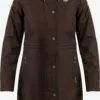 Schmuddelwedda Manteaux De Pluie Manteau Fonctionnel Femme Brun Foncé