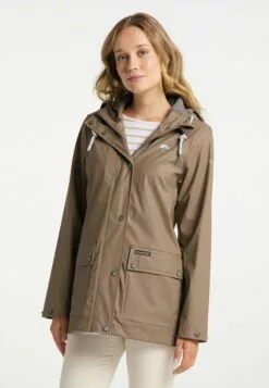 Schmuddelwedda Vestes De Mi-saison Veste Mi-saison Femme Marron -Schmuddelwedda Ventes 9998f84c1ba2556407f8798659b6dfa8