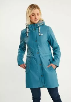 Schmuddelwedda Manteaux De Pluie Manteau Fonctionnel Altiplano Femme Bleu -Schmuddelwedda Ventes 9cd3e800f1517b66151853889642e7f3