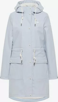 Schmuddelwedda Manteaux De Pluie Manteau Fonctionnel Femme Bleu Clair