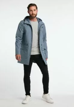 Schmuddelwedda Vestes De Mi-saison Parka Mi-saison Homme Bleu-gris -Schmuddelwedda Ventes a30029035fa0602fda906a6cf9dadba9