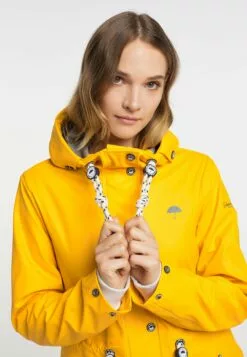 Schmuddelwedda Manteaux De Pluie Manteau Fonctionnel Bridgeport Femme Jaune -Schmuddelwedda Ventes a460afe251b13ed3874fc2e1e7c37c05