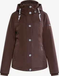 Schmuddelwedda Vestes Dextérieur Veste Fonctionnelle Femme Brun Foncé