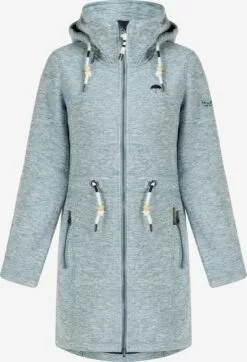 Schmuddelwedda Vestes Dextérieur Veste En Polaire Femme Bleu Clair