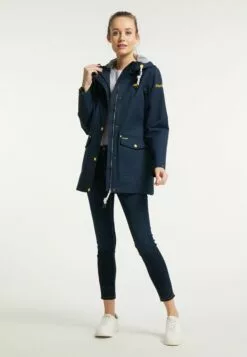 Schmuddelwedda Vestes De Mi-saison Veste Mi-saison Femme Marine -Schmuddelwedda Ventes a656bf588a626314e74c61300e5c6694