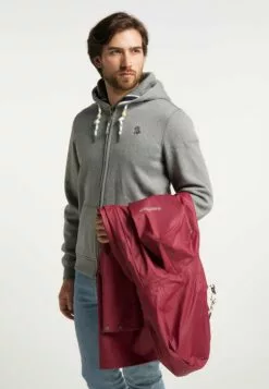 Schmuddelwedda Vestes De Mi-saison Parka Mi-saison Homme Rouge Foncé -Schmuddelwedda Ventes a67458dceaf3c8e24a0f119bb5300a52