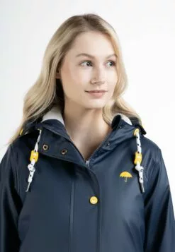 Schmuddelwedda Manteaux De Pluie Manteau Fonctionnel Femme Bleu Marine -Schmuddelwedda Ventes a6ff42f219958e4ffa24a69d181088a8