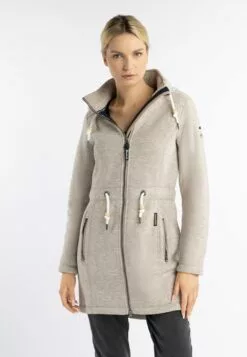 Schmuddelwedda Vestes Dextérieur Veste En Polaire Femme Beige Chiné -Schmuddelwedda Ventes a70efc204fa659763318c6acc76667e9